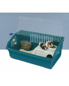 Ferplast CAVIE 80 Deluxe Jaula para cobayas 76 x 45 x 33,5 cm Gris